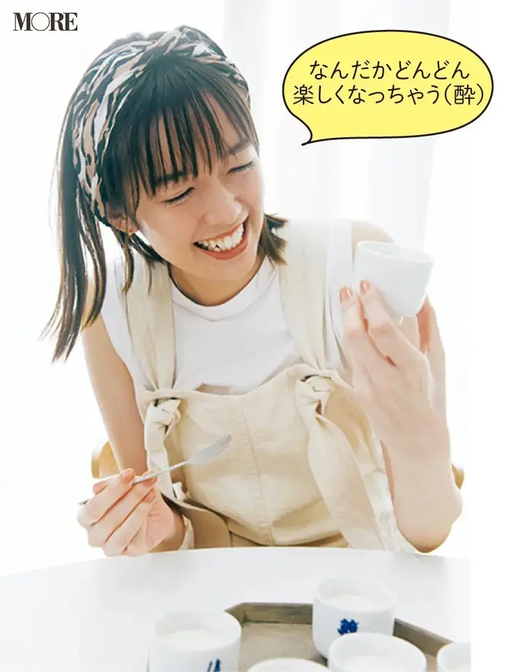 滋賀県からお取り寄せしたチーズケーキを食べる佐藤栞里