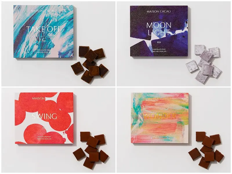 『メゾンカカオ』の「アプローズ」パッケージ