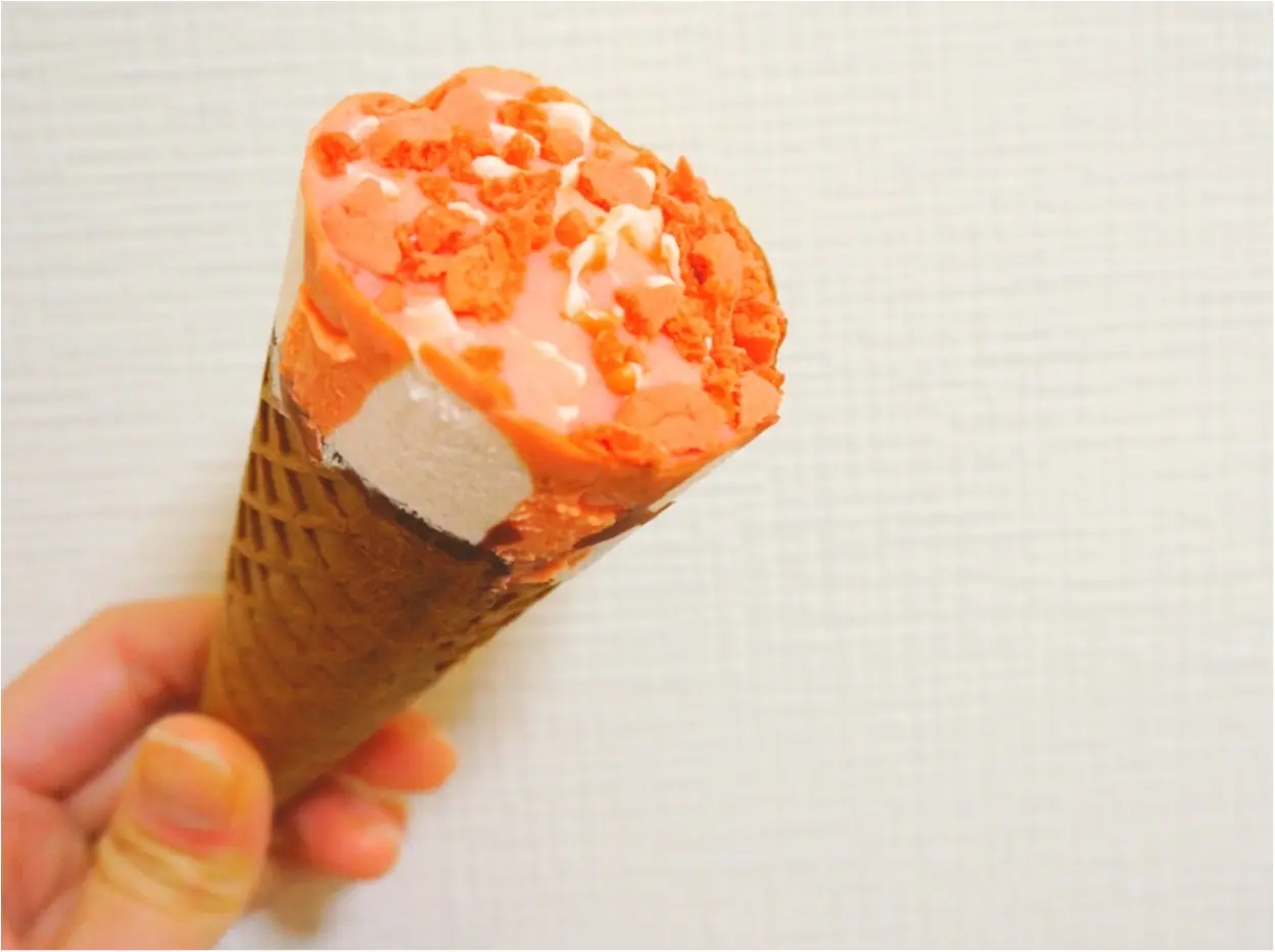 イチゴがおいしい季節❤️大好きな《ジャイアントコーン》に【大人の苺味】が登場!_4