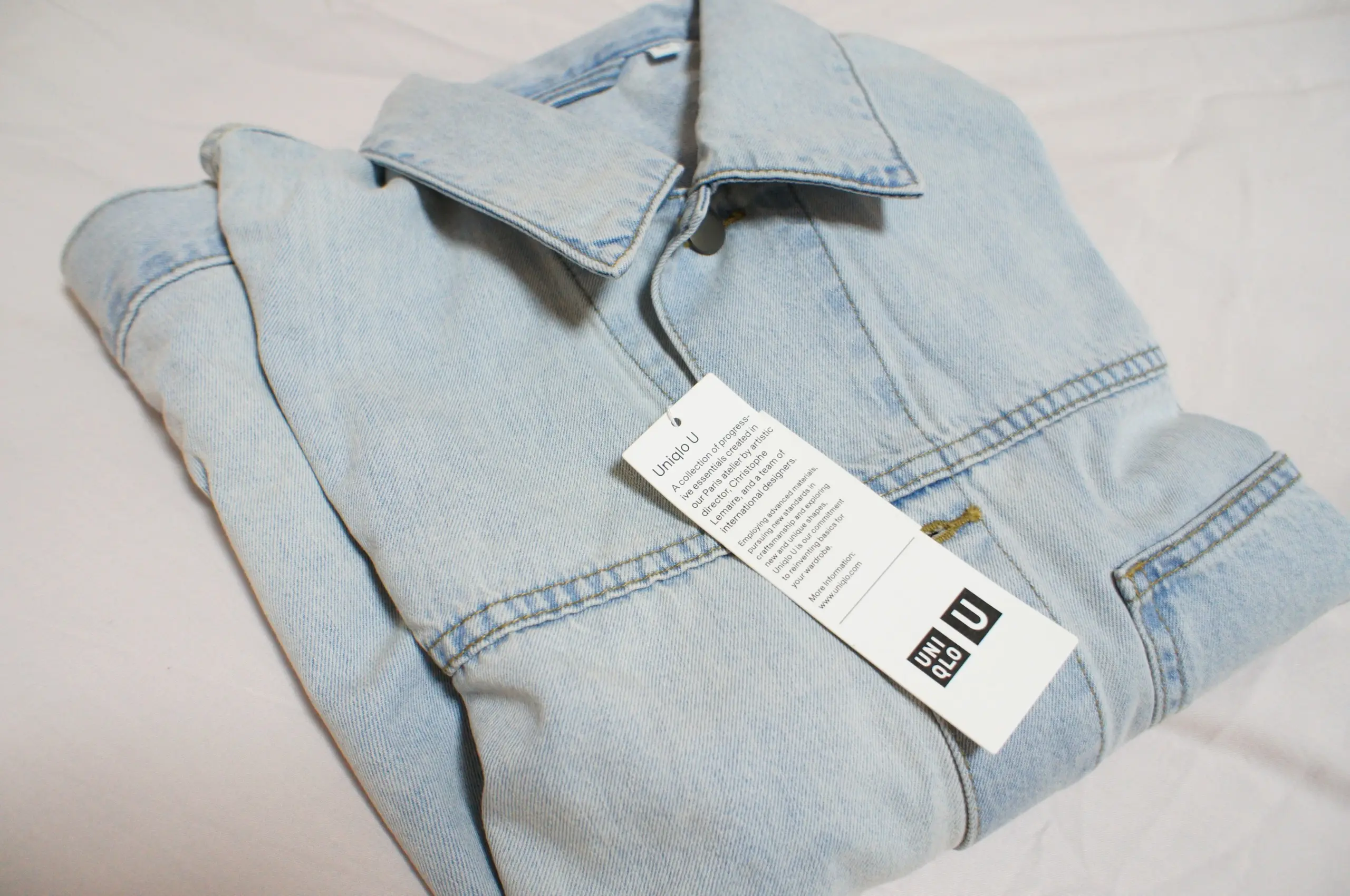 《完売続出❤️》大注目!【Uniqlo U(ユニクロユー)】のデニムジャケットをgetしてきました☻_1