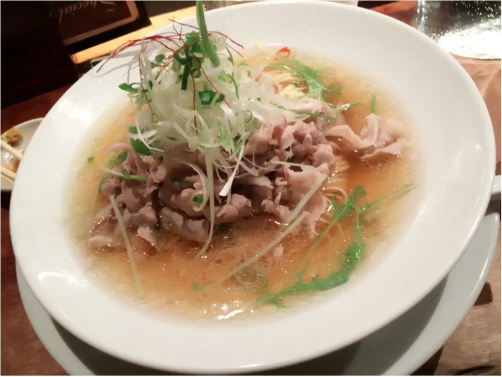 最早芸術。恵比寿で1番綺麗なラーメン♡_3