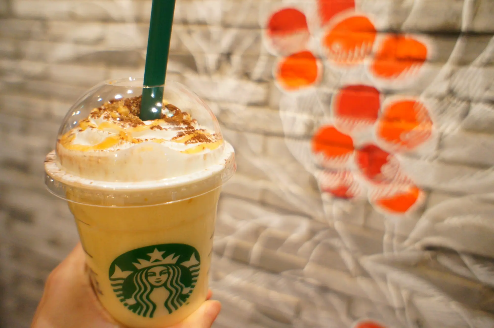 《もうすぐ飲み納め⁈》絶品!【スタバ】プリン風フラペチーノ❤️飲んでみました☻_1