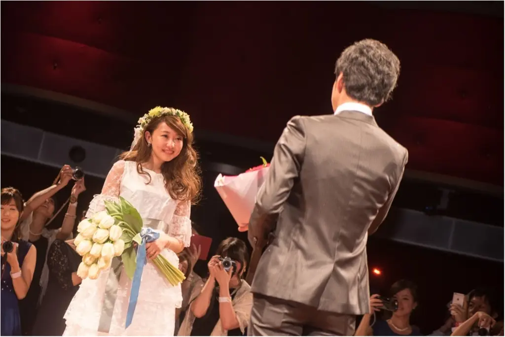 ―後半―【総勢281名!モアハピ部も参加してくれました】花道のある会場でみんなと共に思い出に残るステージに#さち婚_4