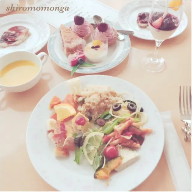 お腹も心も満たされる♡ホテルオークラのランチビュッフェ♪_1