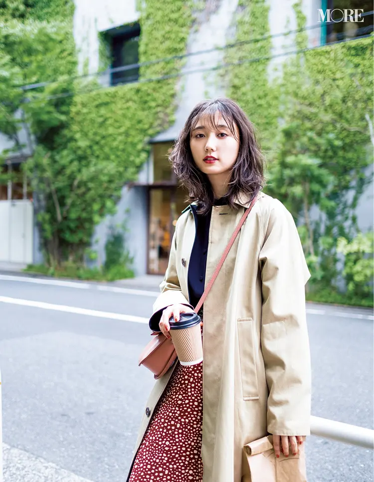 秋コーデ特集《2019年版》- トレンドのブラウンや人気のワンピース・スカートでつくる、20代におすすめのレディースコーデ_21