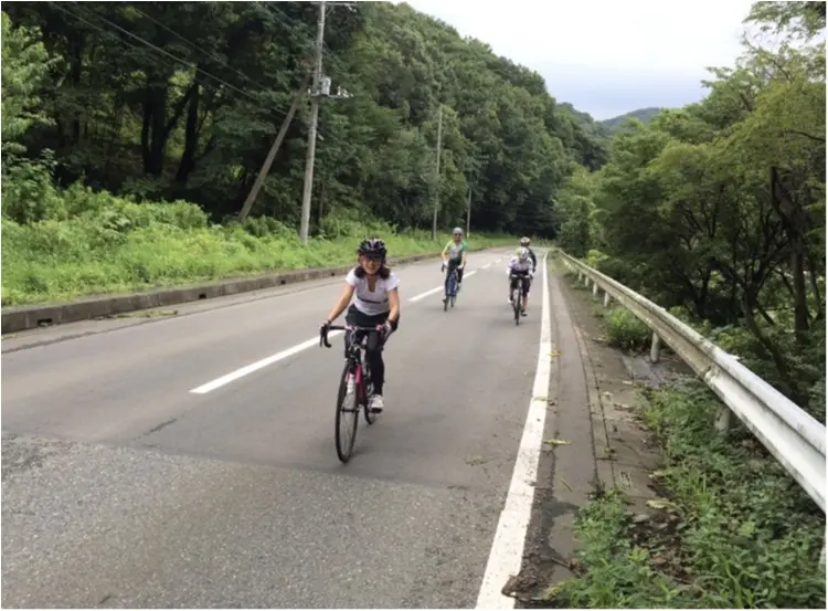 ロードバイクの“聖地”で修行してきました! #ツール・ド・東北【#モアチャレ ほなみ】_2