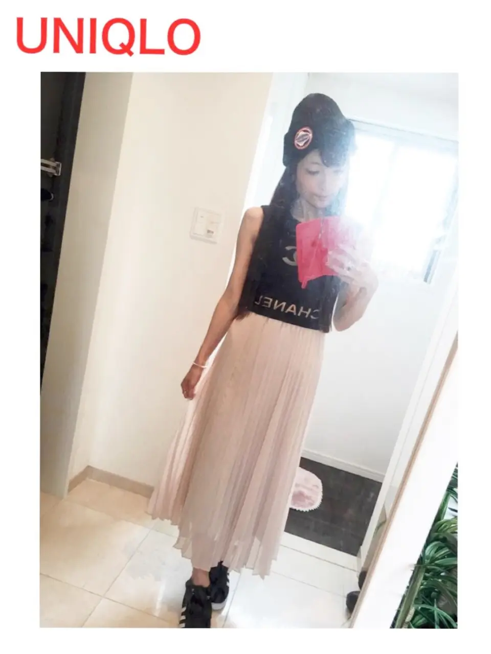♡【UNIQLO大人気マストITEM】シフォンプリーツスカート♡モアハピ◡̈のぞみ♡_4