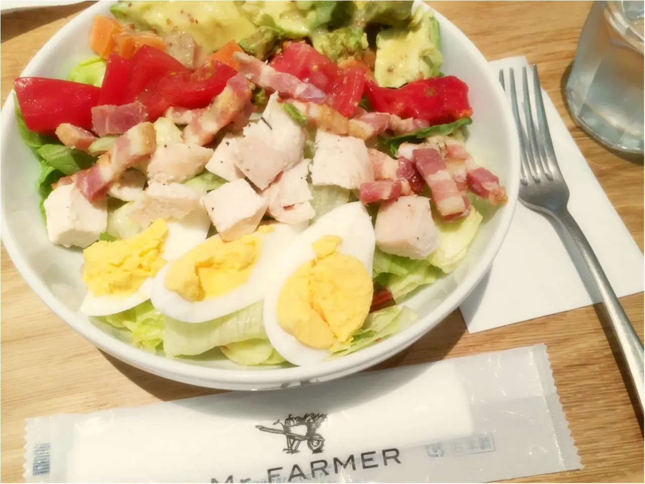 ダイエット中にも◎お野菜たっぷりサラダランチ*_3