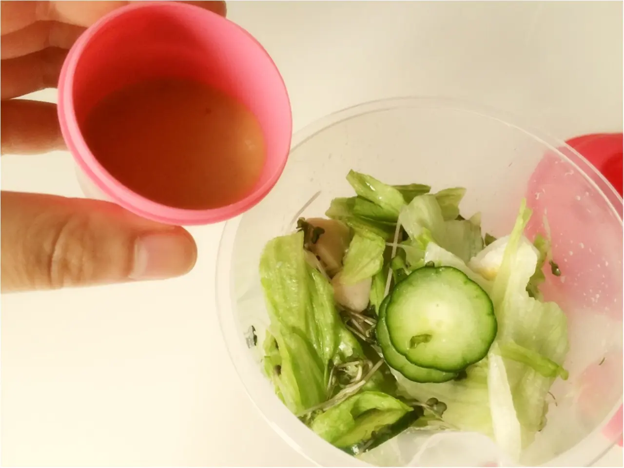 お野菜たっぷり!毎日サラダランチ♡*_3