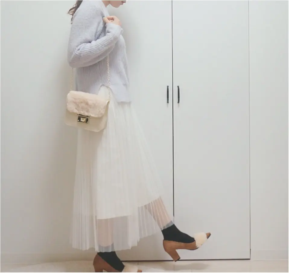 トレンドはプチプラで!【GU】のファーパンプスは可愛い&歩きやすい&痛くならない❤️!_7