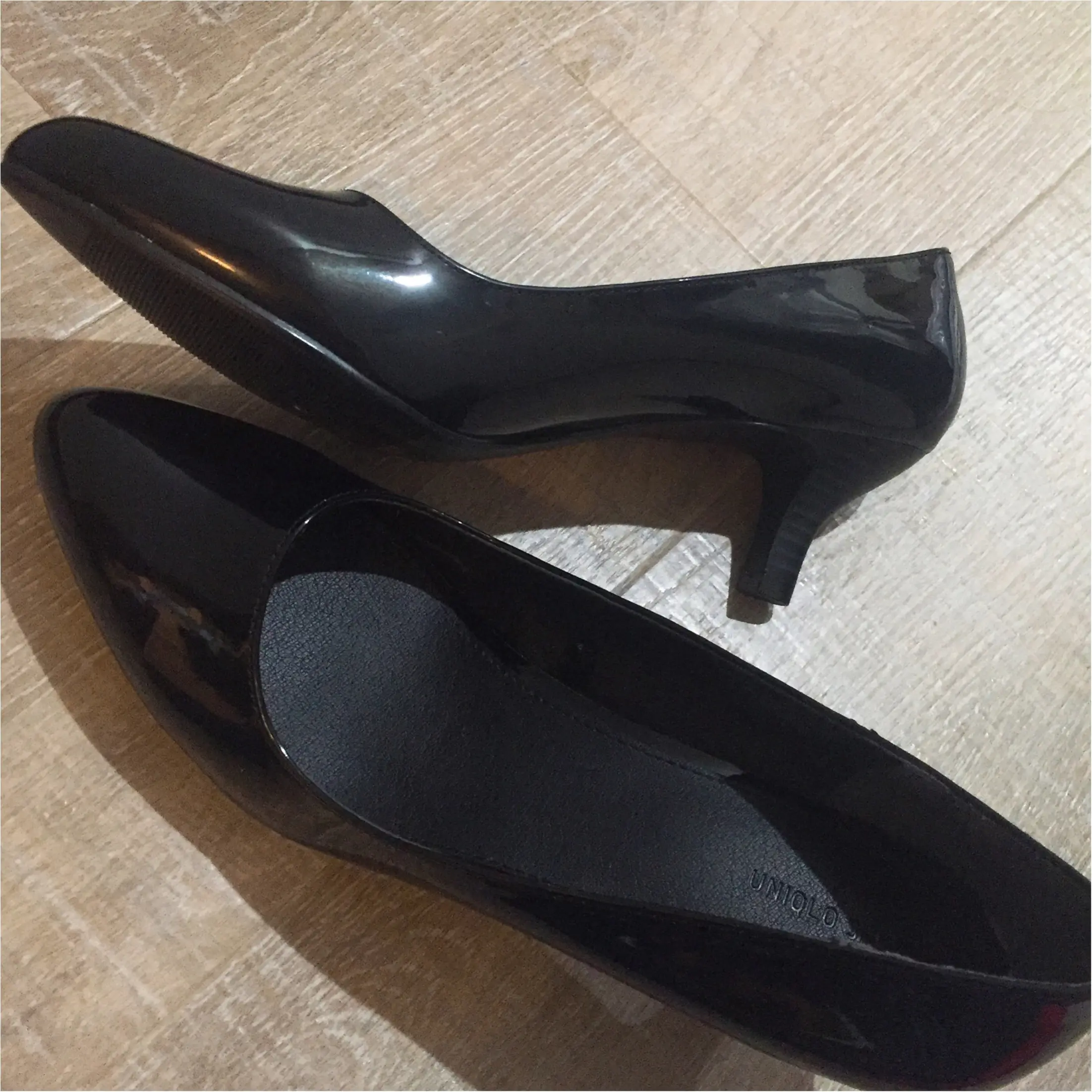 【ユニクロ】プチプラ祭り!全身コーデ¥2670のお買い物レポ♡クルーネックT/デニムジョガーパンツ/パンプス_6