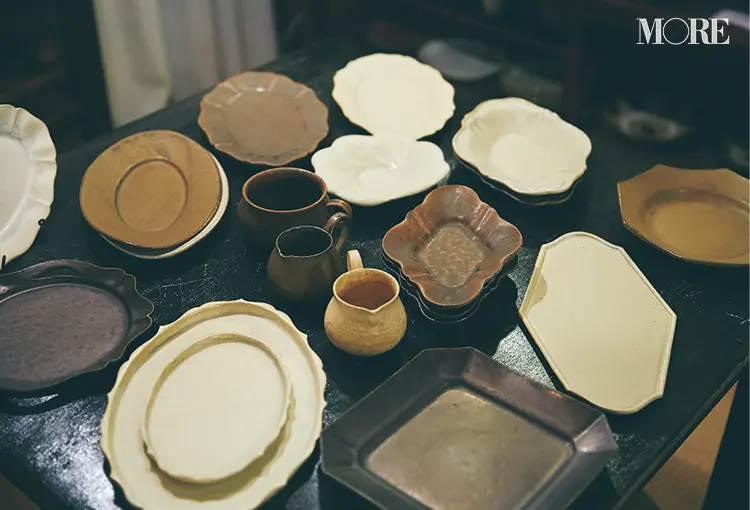 栃木県益子町に工房を構える猪原朱乃さんの作品