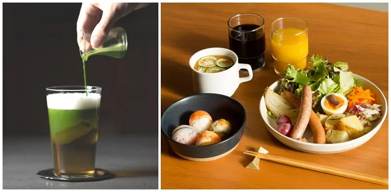 東京おしゃれホテルKAIKA 東京 by THE SHARE HOTELSのBARと朝食