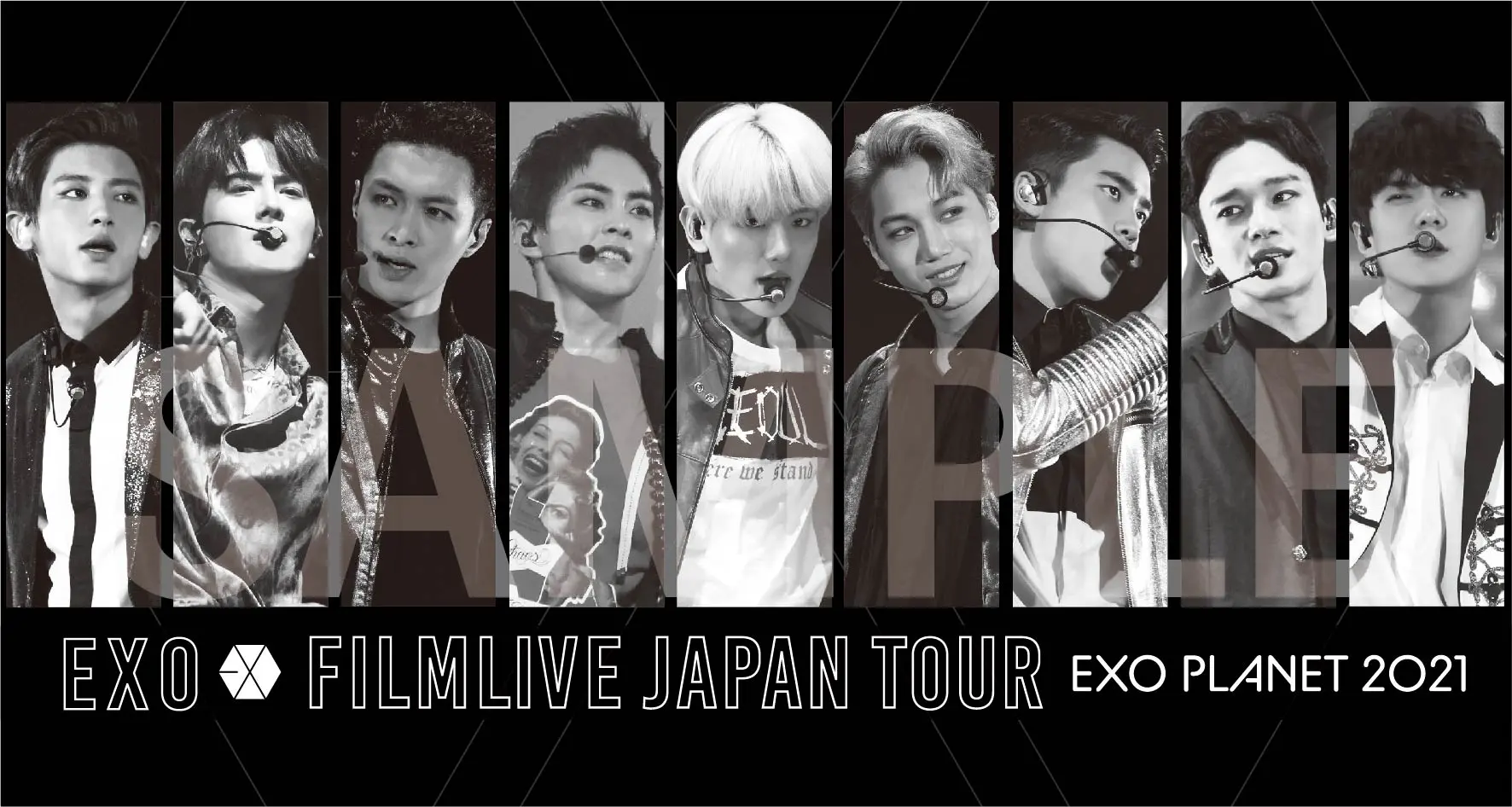 Exo メンバー別に紹介 Exo Filmlive Japan Tour Exo Planet 2021 グッズ エンタメ Daily More