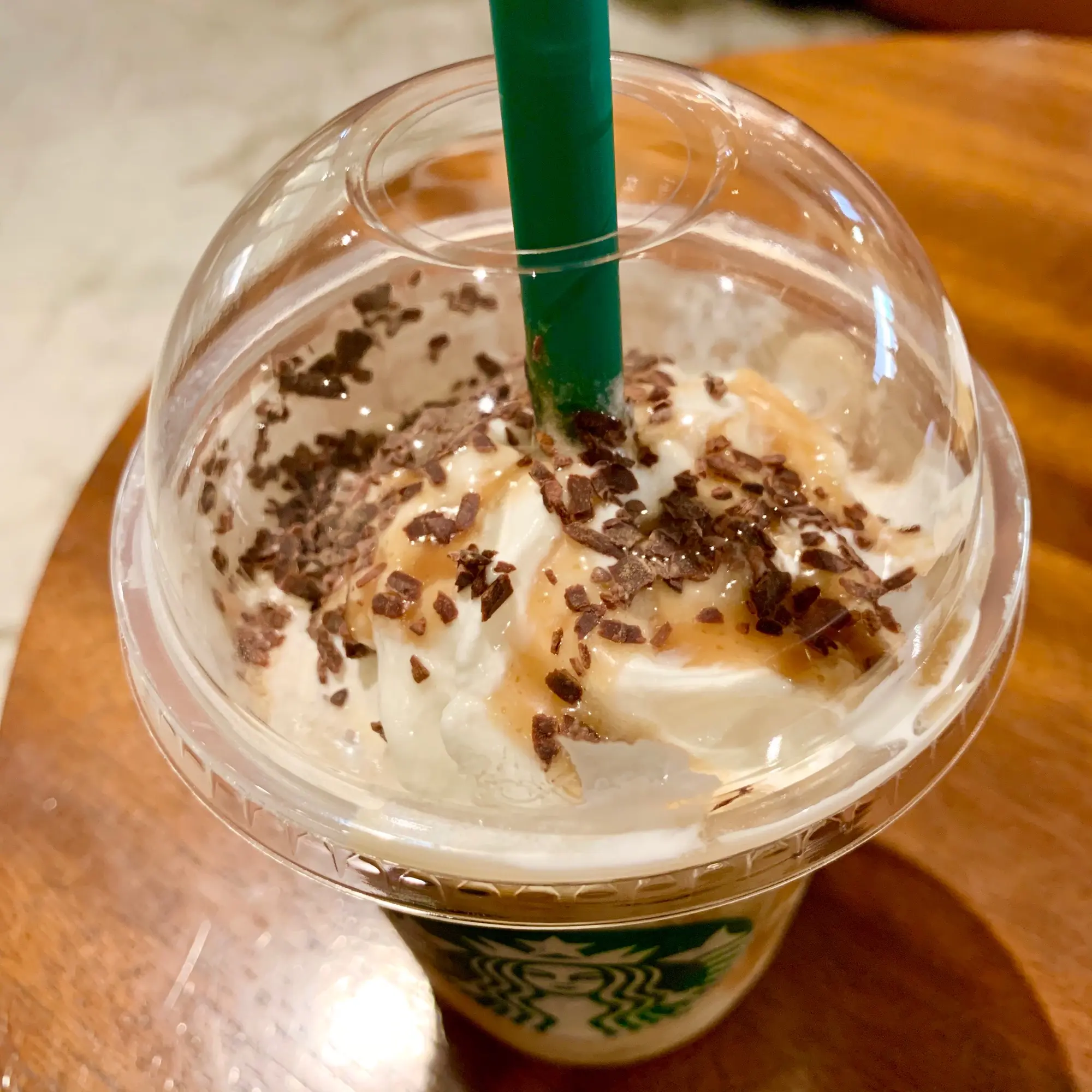 《栗まるごとのおいしさ❤️》本日発売!【スタバ】チョコレートマロンフラペチーノを最速レポ☝︎❤︎_3