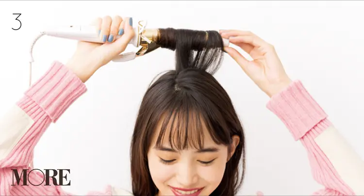マンネリ打破!! 今っぽロングヘアアレンジが、手持ちのヘアアイロンでさっと完成する3テクニック♡ 記事Photo Gallery_1_7