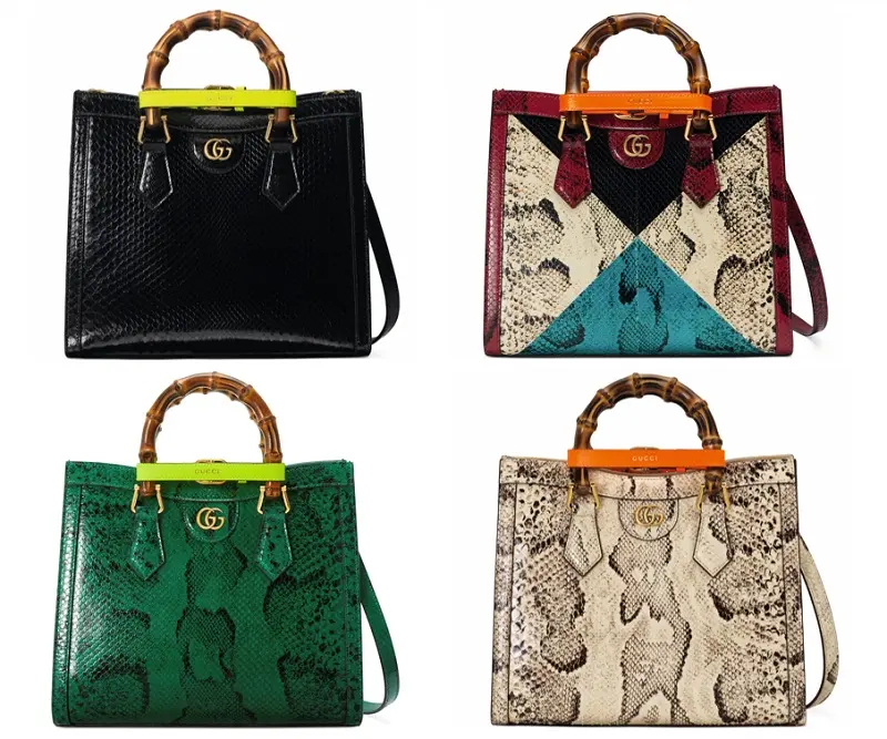 グッチ の新バッグライン Gucci Diana がデビュー 定番カラーからプレシャススキンまで一気見せ ファッション コーディネート 代 Daily More