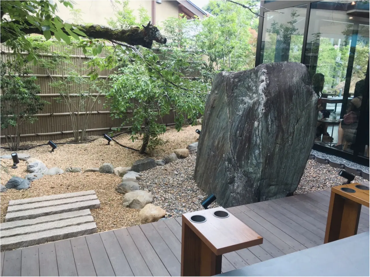 本当は教えたくない♡京都なのに空いてて、日本庭園で飲める!穴場の【スタバ】があるんです(*°○°*)_8