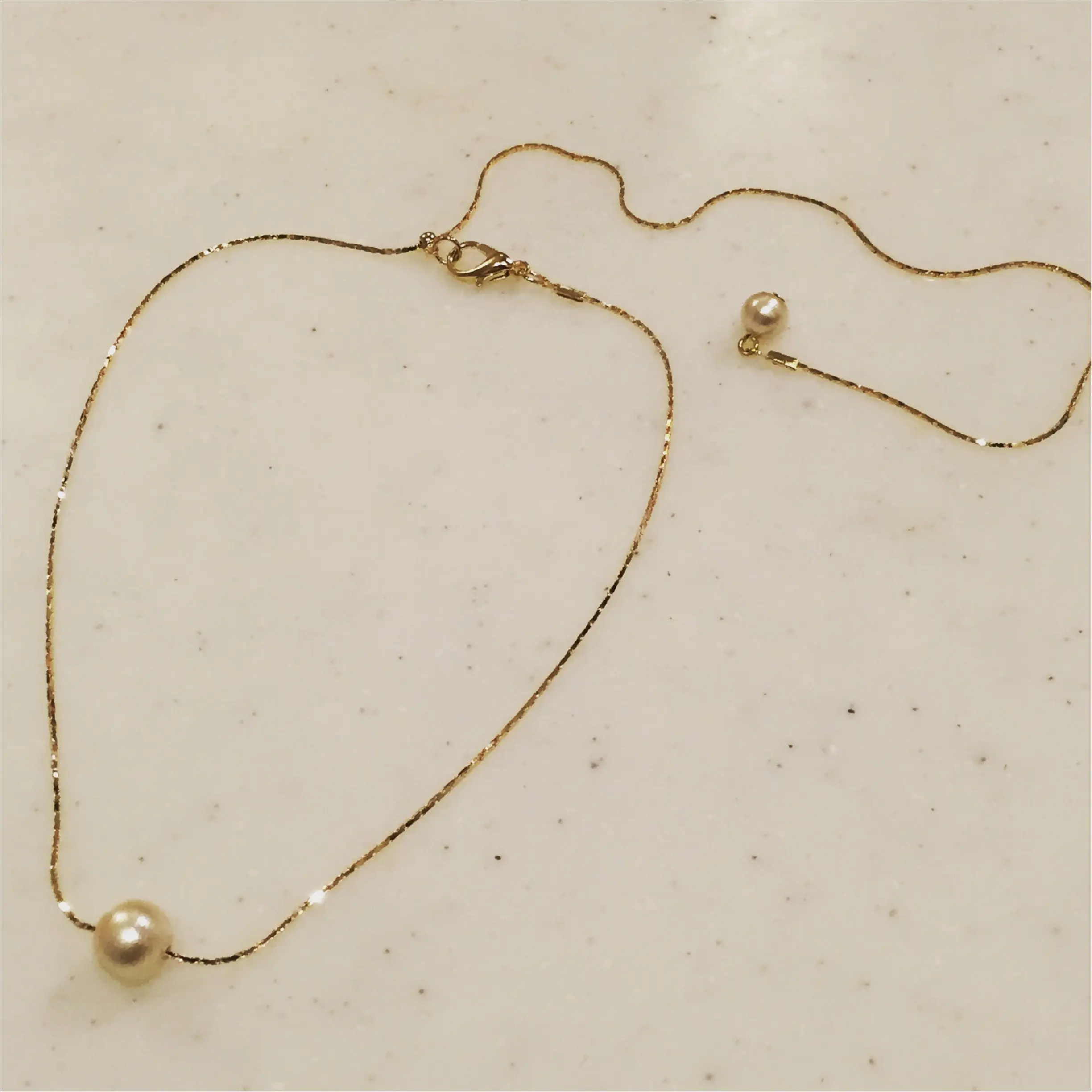 ときめくアクセがたくさん♡お気に入りショップを発見✨バナナバレッタ&コットンパールネックレス≪samenyan≫_6