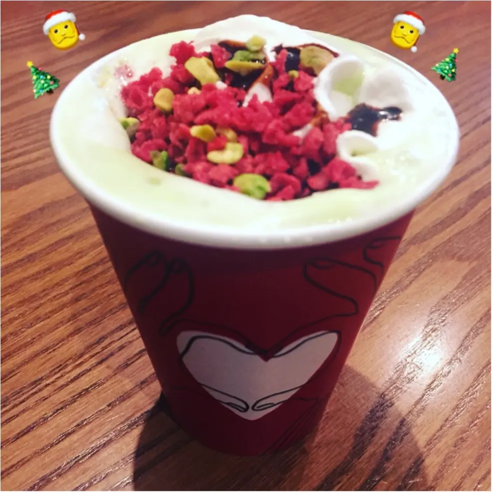 【店員さん直伝✧】『スタバ 』0円で新作の美味しいカスタム方法を教えてもらっちゃいました★〜キャンディピスタチオver〜_3