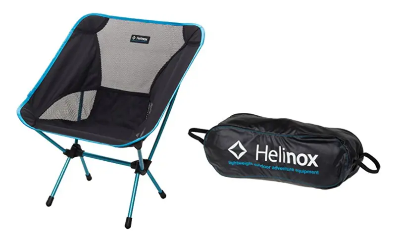 べランピングにおすすめのアイテム『Helinox』の チェアワン