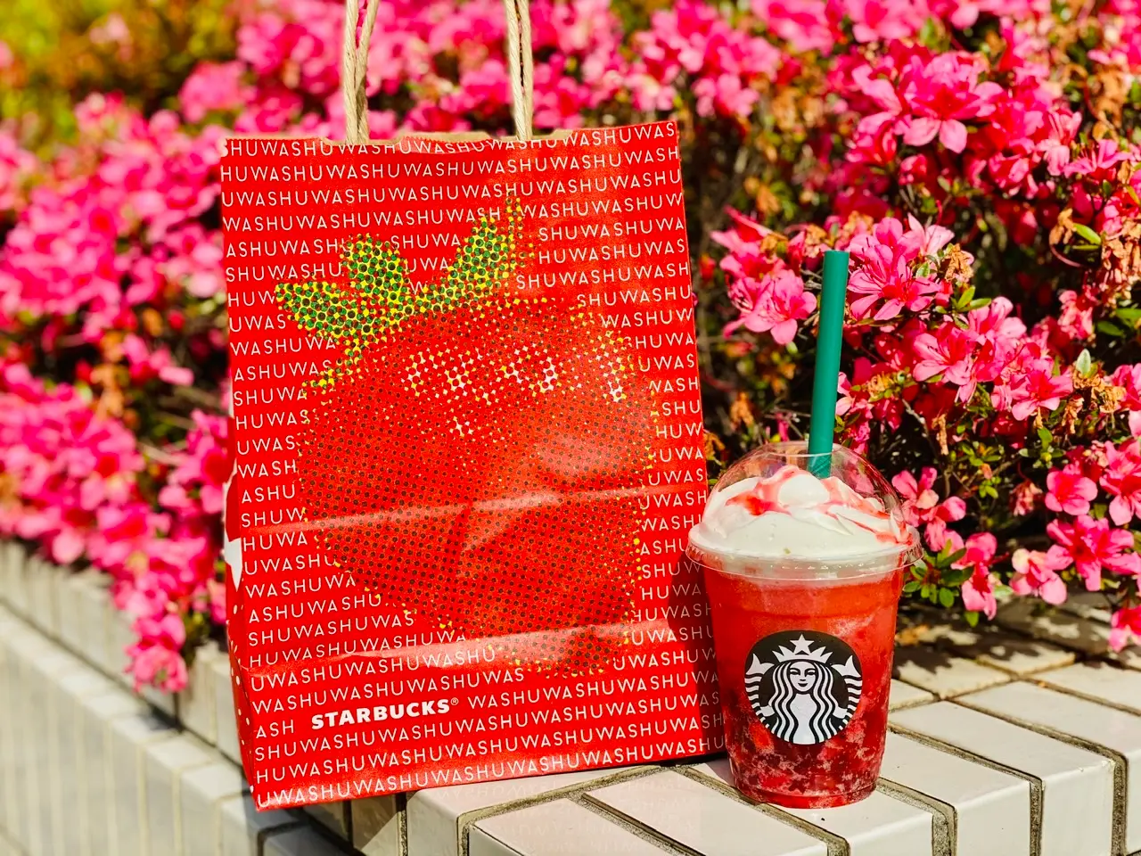 【スタバ】新作サプライズ登場!《シュワッと イチゴ フラペチーノ》が美味しすぎる♡_6