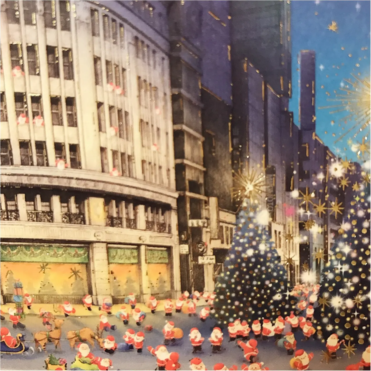 《Xmasプレゼントに添えて♡》 日本を旅するサンタさんが可愛いクリスマスカード❤︎_5