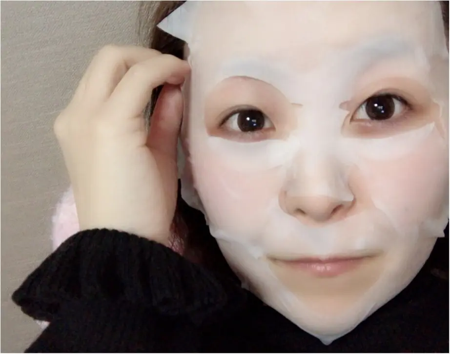 コスパ抜群!100均の《フェイスマスク》が優秀すぎる❤︎100円でこのクオリティーはすごい。手軽にケアしちゃいましょ♡♡_4