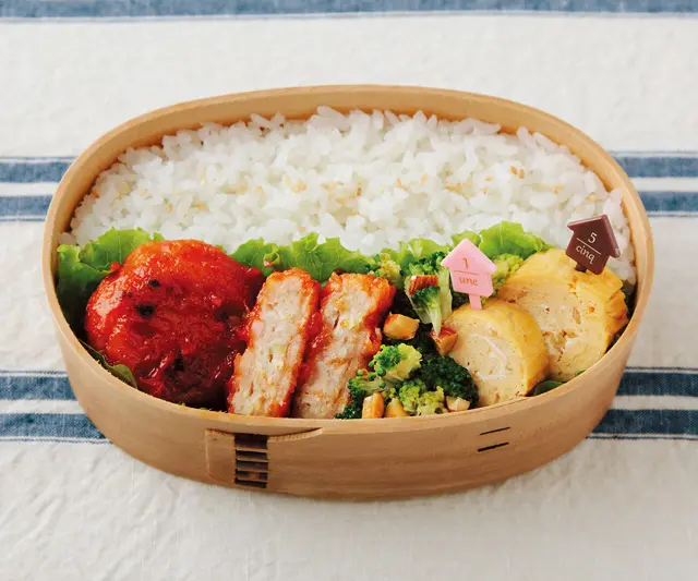 大好き! つくねの和風弁当。卵焼きもつくりおき♪_1