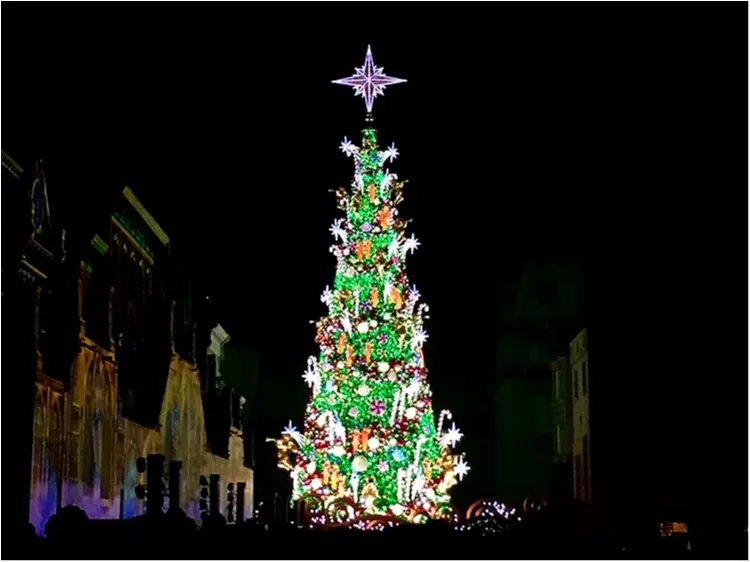 クリスマスモード一色のユニバは歩くだけで楽しい!こだわりのイルミネーションを楽しもう!_1