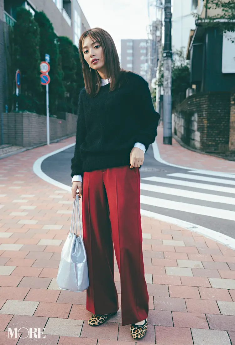 【黒】の実力、再確認。白と赤を足せば、私たちのおしゃれは天井知らず♡ 記事Photo Gallery_1_6
