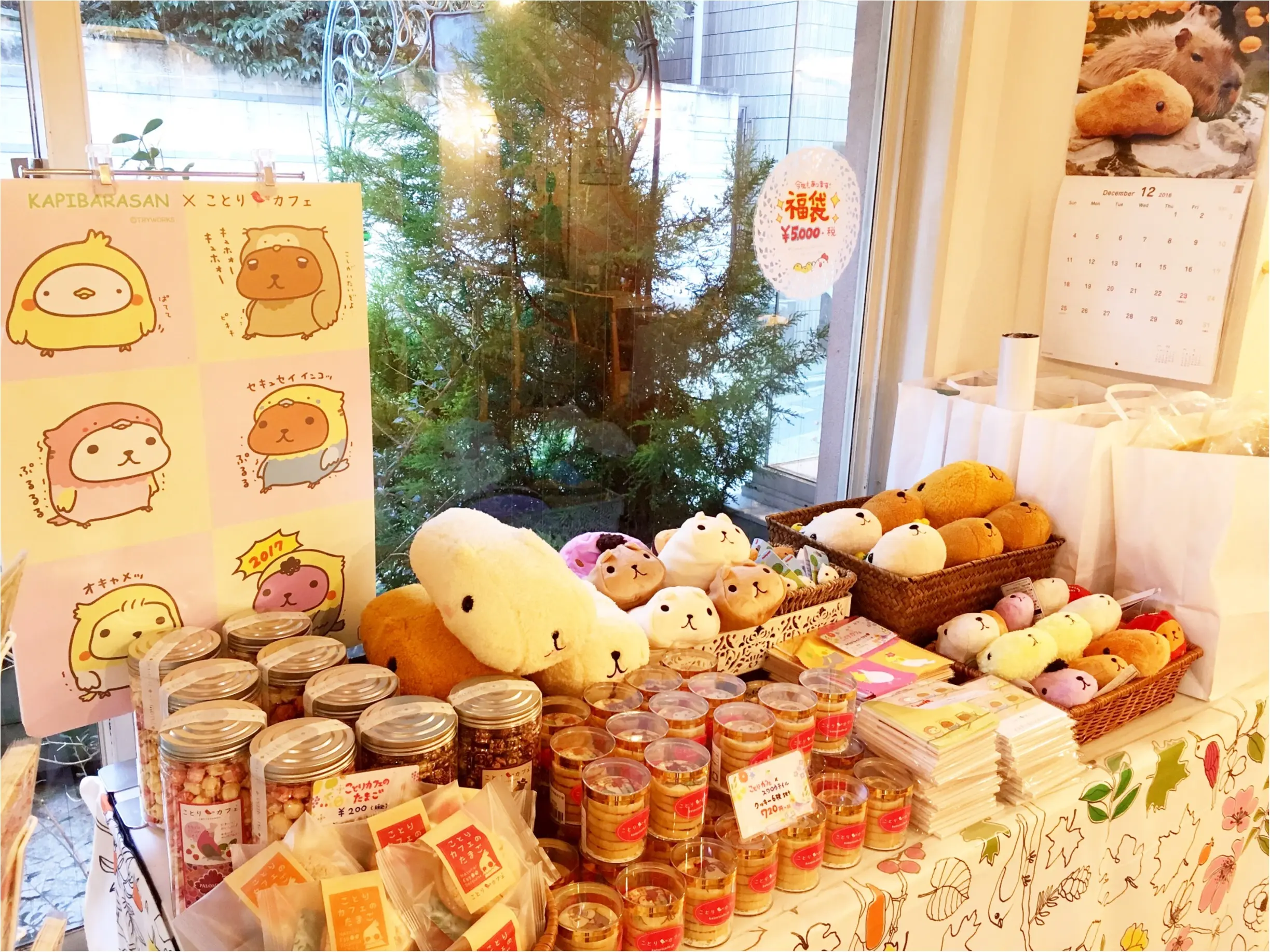 『カピバラさん×ことりカフェ』コラボ♡ことりカフェ表参道店でカピバラさんケーキを食べてきました(﹡´◡`﹡ )_5