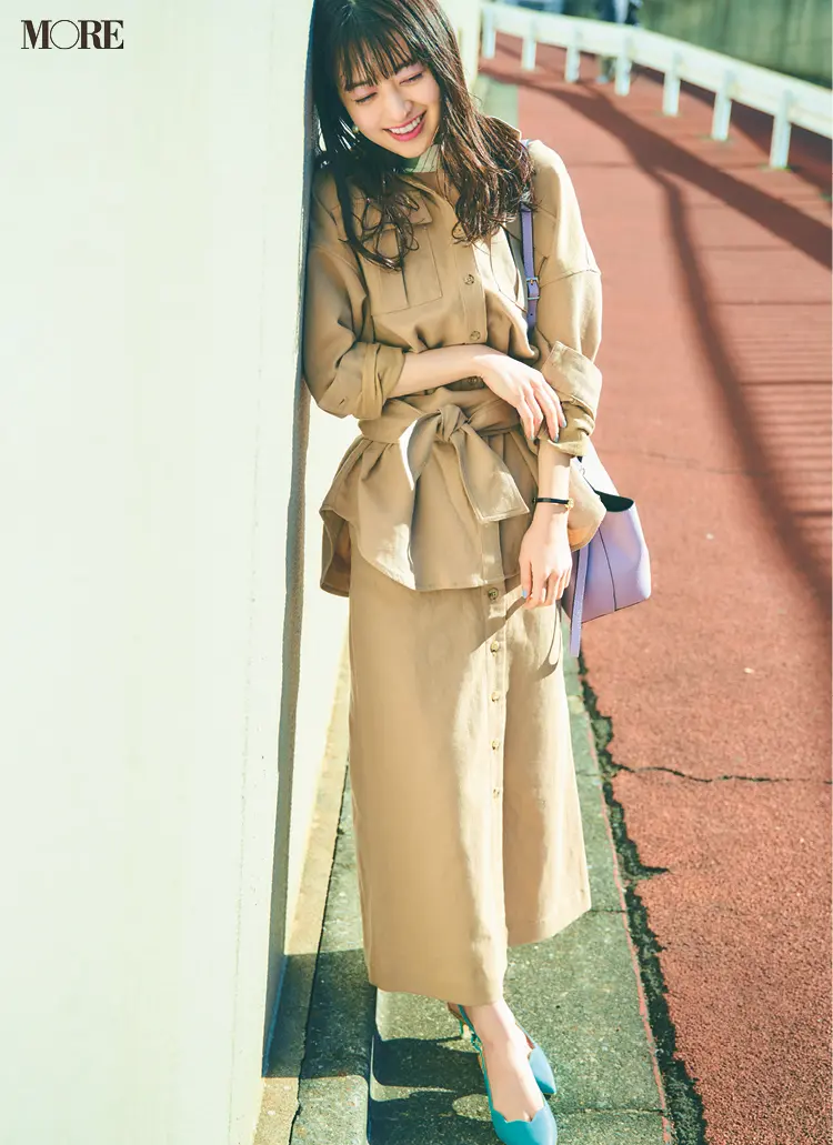 スカート派さん注目! ジャケットとのセットアップが春からガンガン使えますよー♡_1