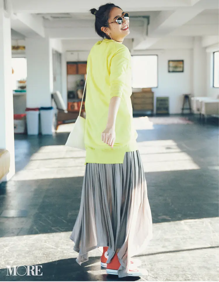 2019年春のスカートコーデ | 20代後半女子におすすめのタイト、プリーツ、ラップタイプなど! Photo Gallery_1_4