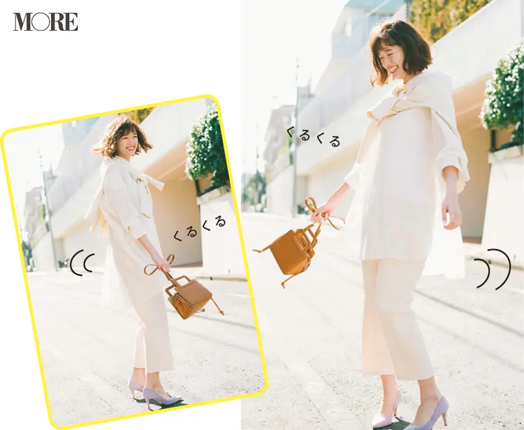 佐藤栞里のニコニコ笑顔&ルンルンな姿に癒される♡【モデルのオフショット】_1