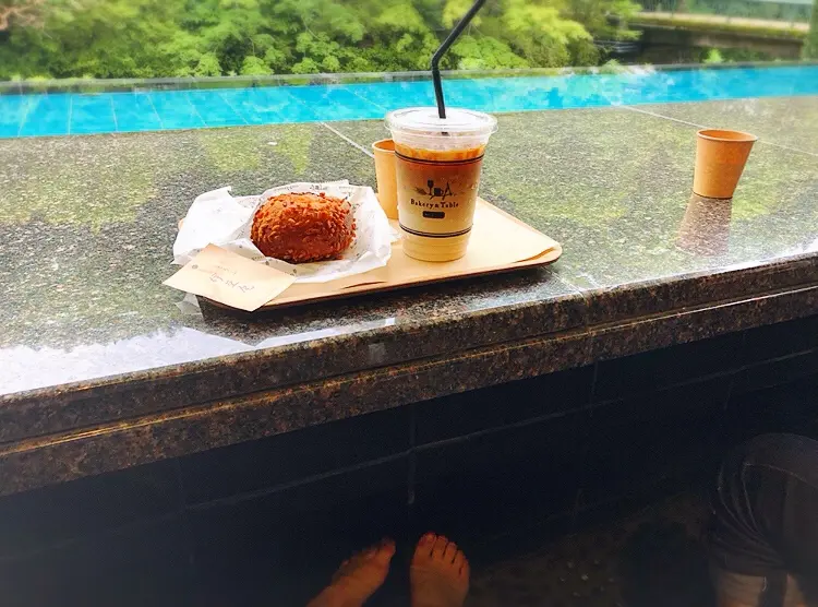 【伊豆】日本美*和モダンな足湯カフェ☕︎和リゾート施設内❁東府や Bakery&Table_4