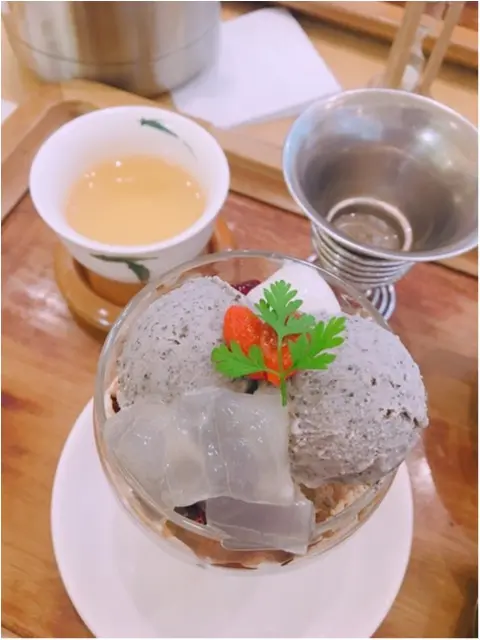 中国茶のお店【茶語】で《中国茶とオリエンタルパフェ》いただいてきました!_1