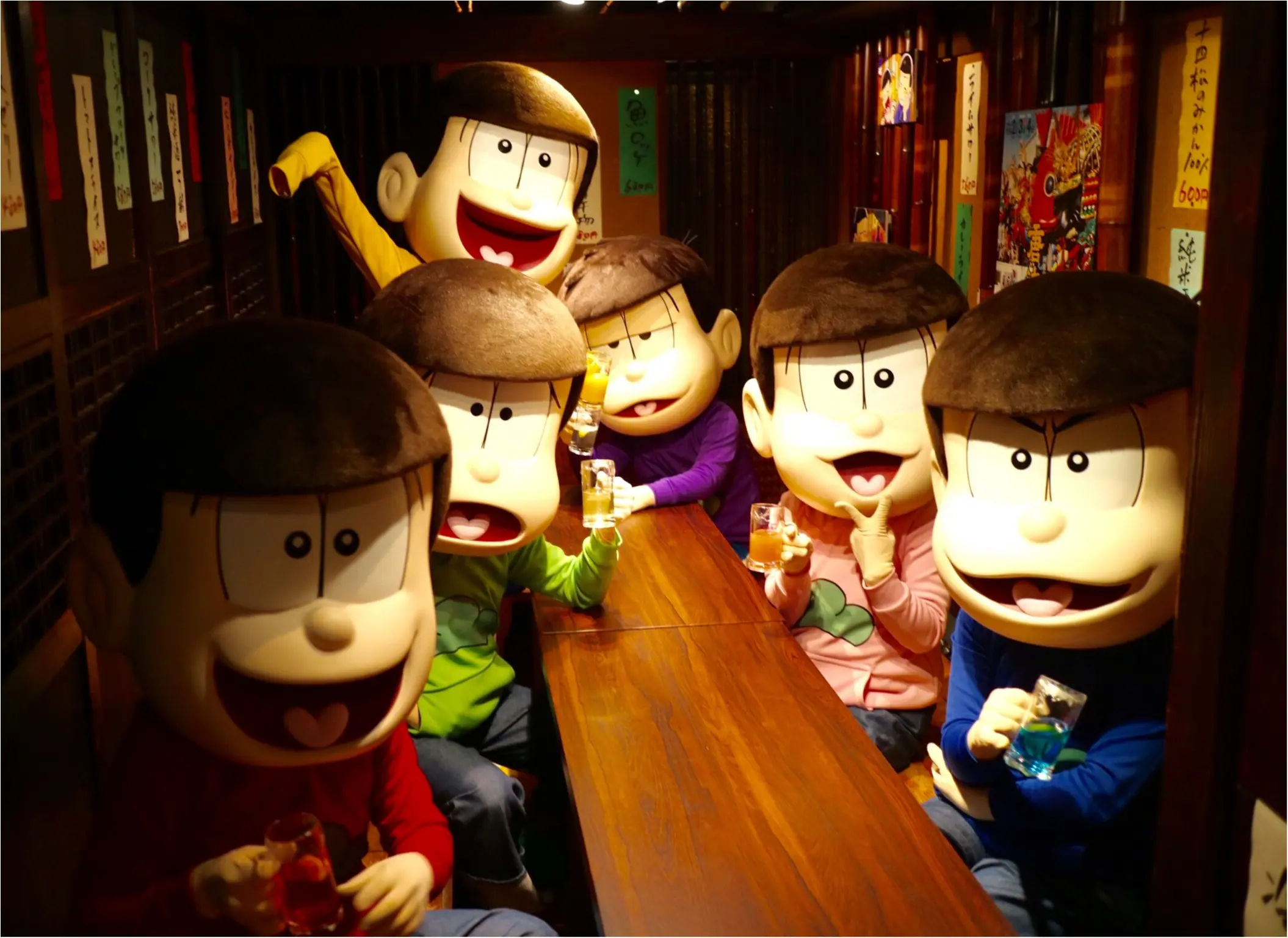 大人気の おそ松さん が佐賀県とコラボ さが松り居酒屋 で六つ子と一緒に飲んできました グルメ Daily More