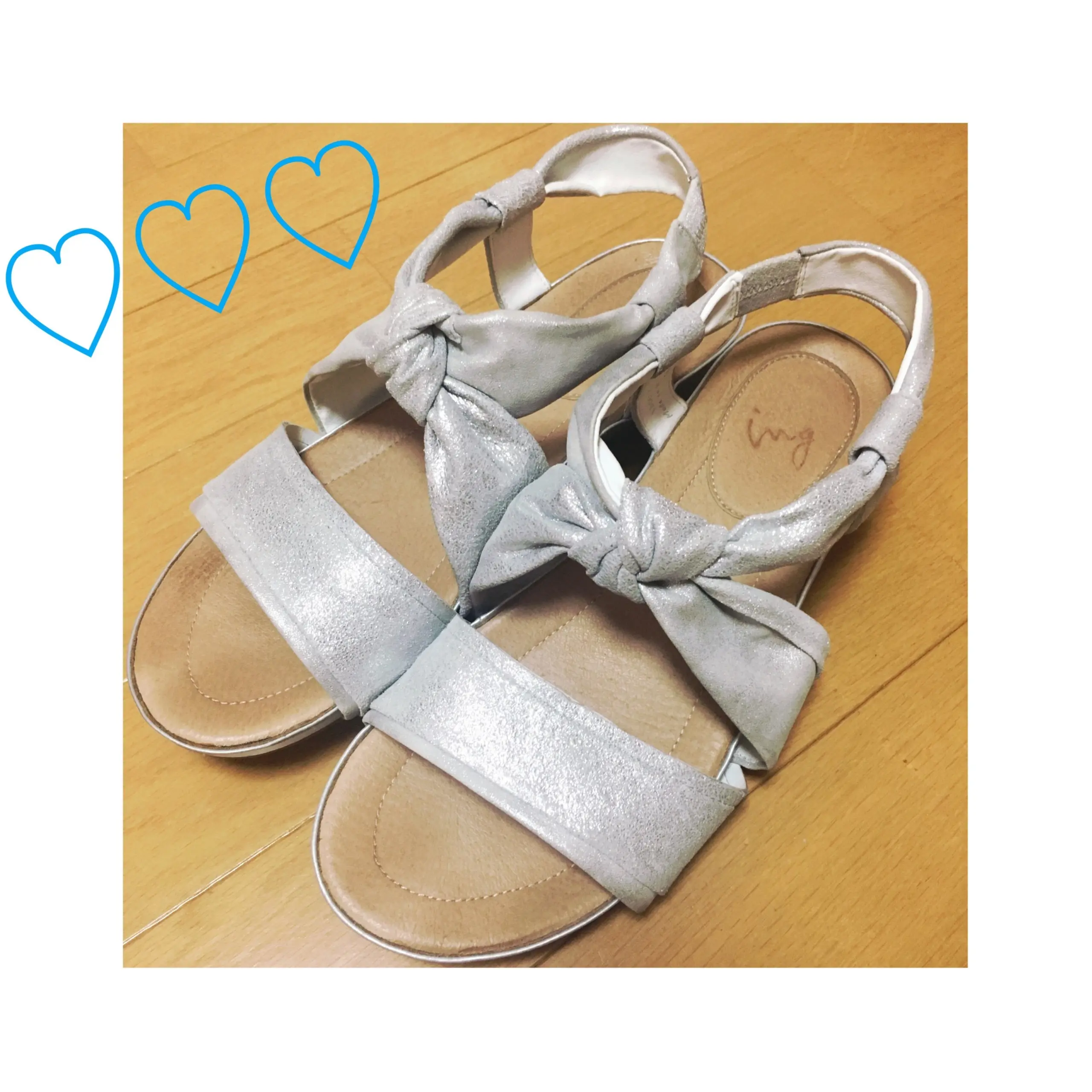 《around27歳》【モデルサイズも豊富❤️】銀座ワシントンでgetしたサンダルがこの夏まだまだ大活躍しそう✨_1