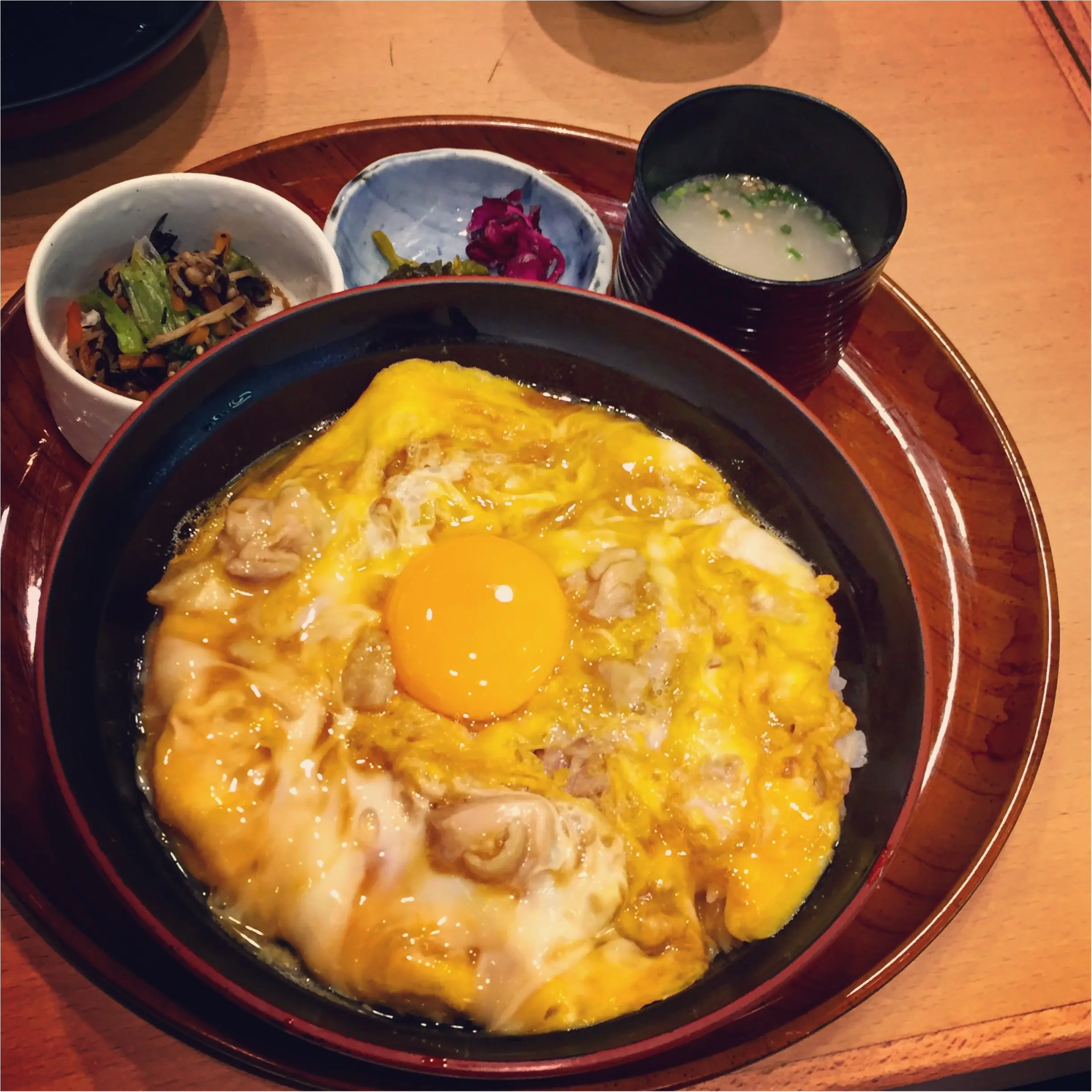 伊勢神宮&名古屋Trip♡全国丼グランプリ【金賞】『ふわっプリ』な名古屋コーチンの親子丼≪samenyan≫_2