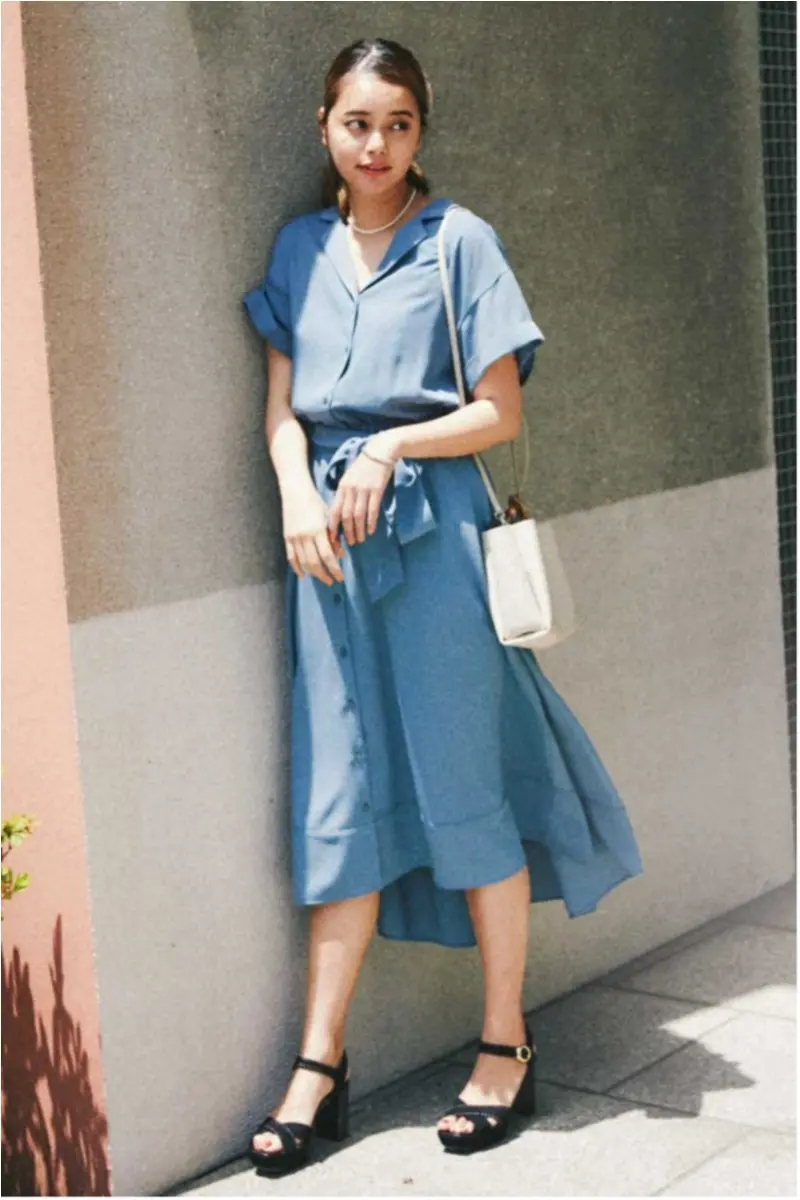 絵になるし 実は着回せる 夏の涼しげワンピースカタログ ファッション コーディネート 代 Daily More