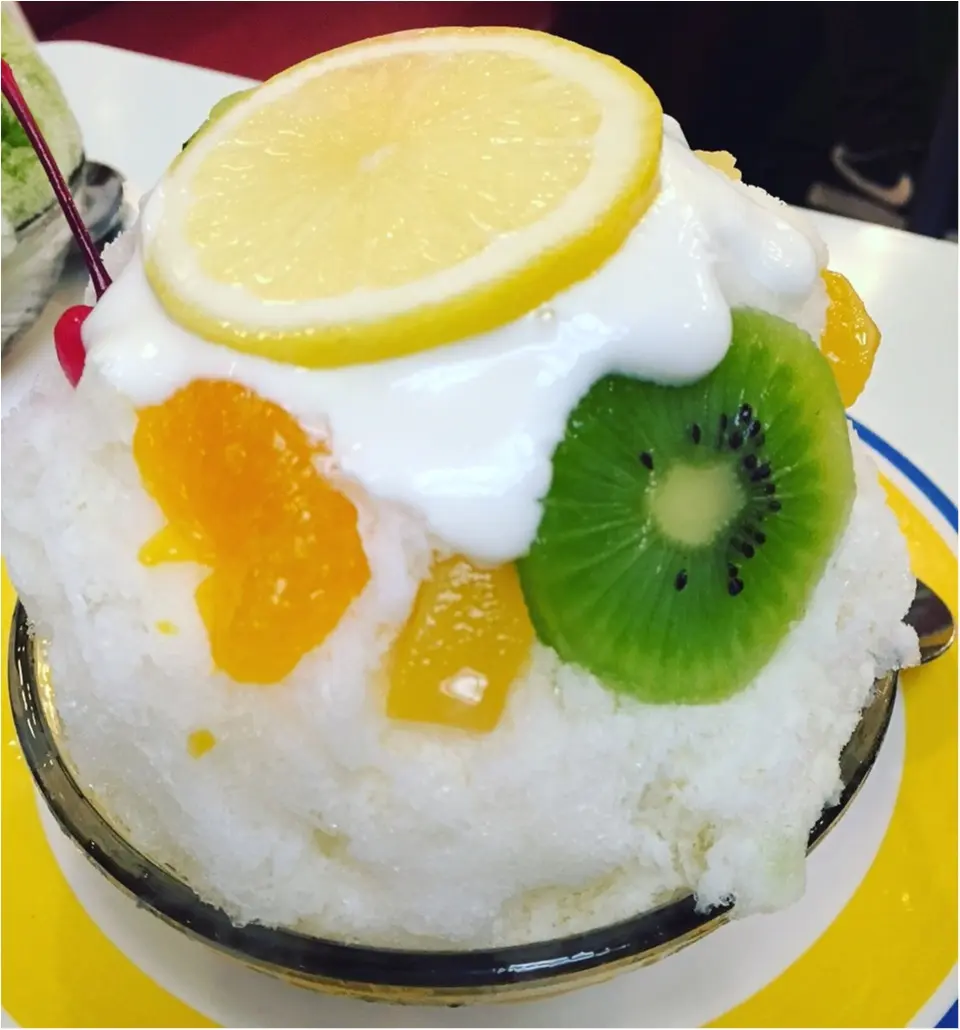【氷白熊】鹿児島に行ったらコレ食べなきゃ!!オススメのお店は白熊の本家『天文館〇〇〇〇』≪samenyan≫_9