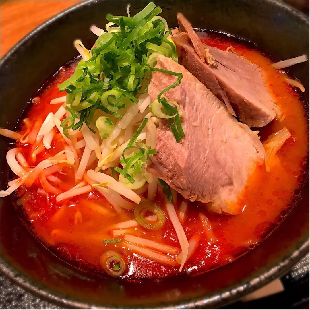 【29日:肉の日限定メニュー】フォトジェニックな辛味噌ラーメン♡_6