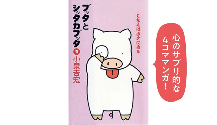 小泉?宏の本『ブッタとシッタカブッタ』ビジュアル