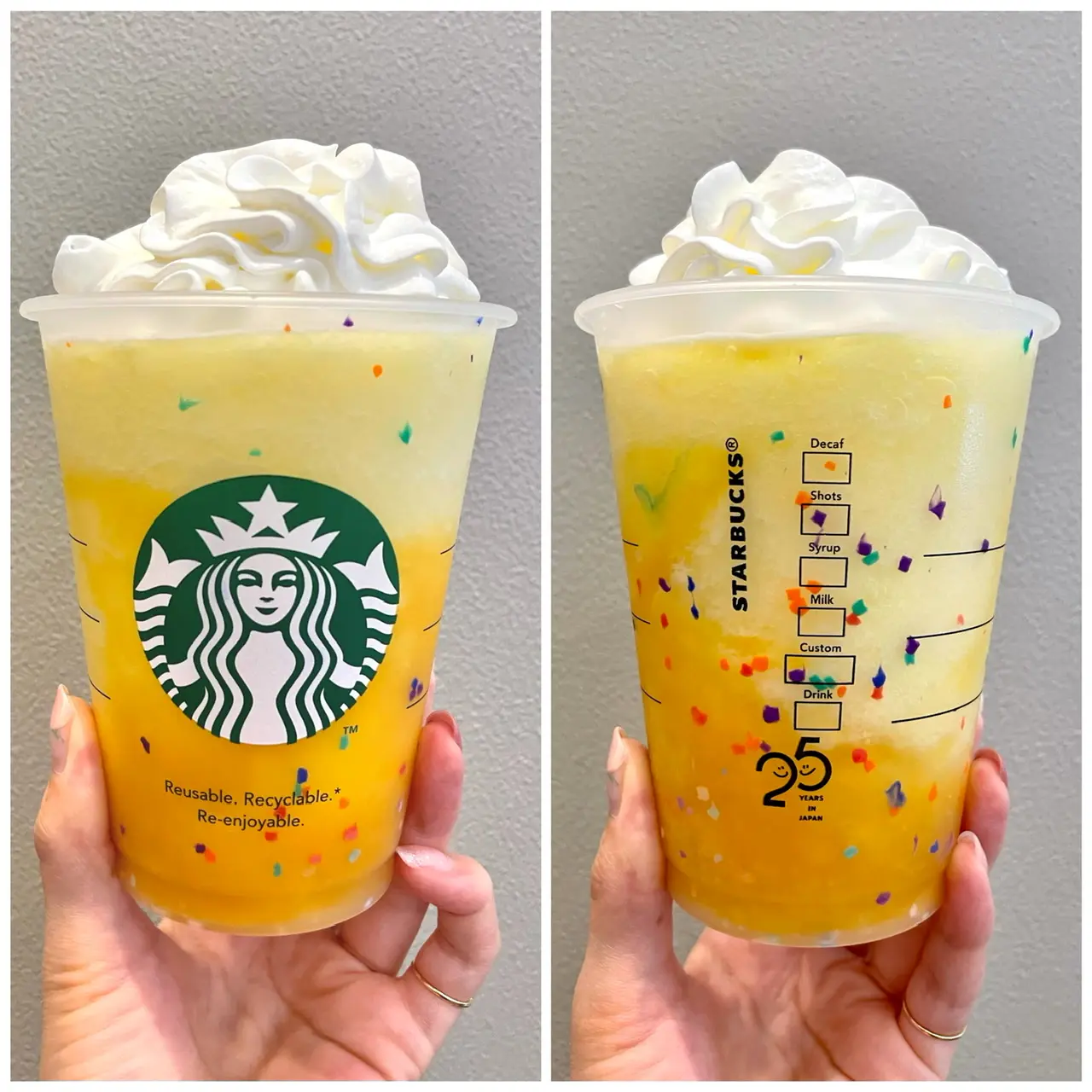 【スタバ新作】GO パイナップル フラペチーノがめちゃくちゃ美味しい♡実食!!_1