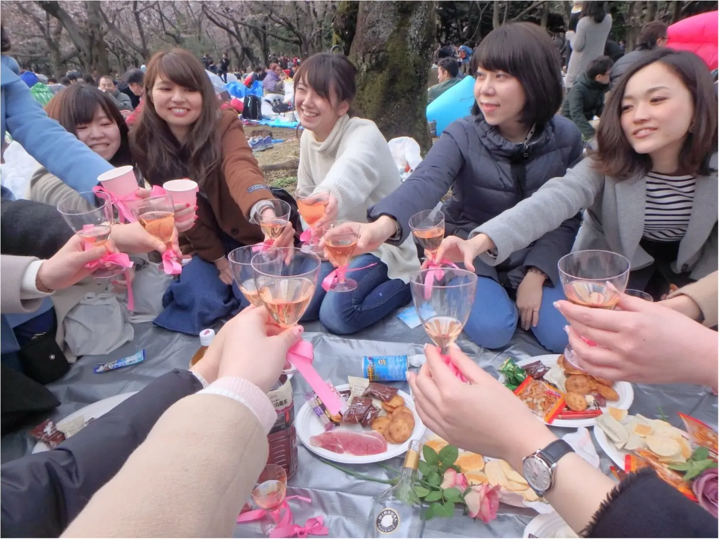 モアハピ部でお花見!@代々木公園_2