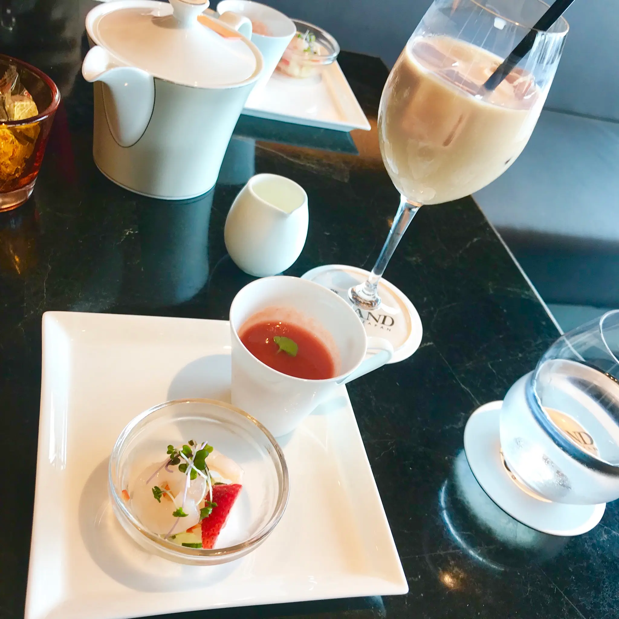 【苺のミルフィーユ付き♡GINZA SIXで贅沢時間】グランギンザ×ストロベリーアフタヌーンティー_1
