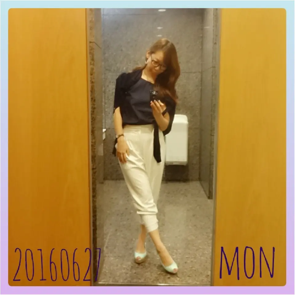 今週のプチプラオフィスコーデ0627-0701♡479ぱるるん_1