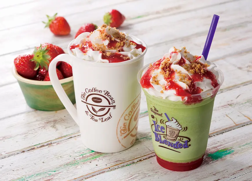 『コーヒービーン&ティーリーフ』で味わう、抹茶×いちごの春色ハーモニー♬ _1