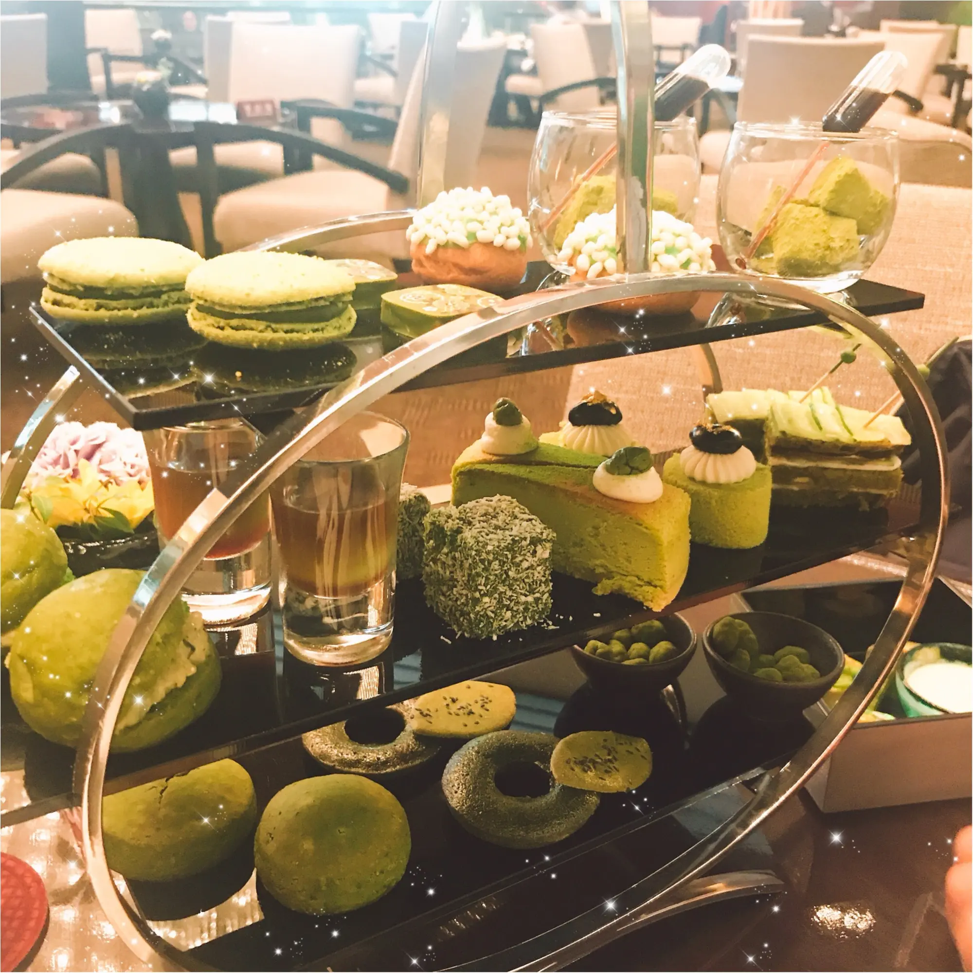 期間限定!抹茶好きにはたまらない、ANAインターコンチネンタルホテル東京の抹茶アフタヌーンティー。_4